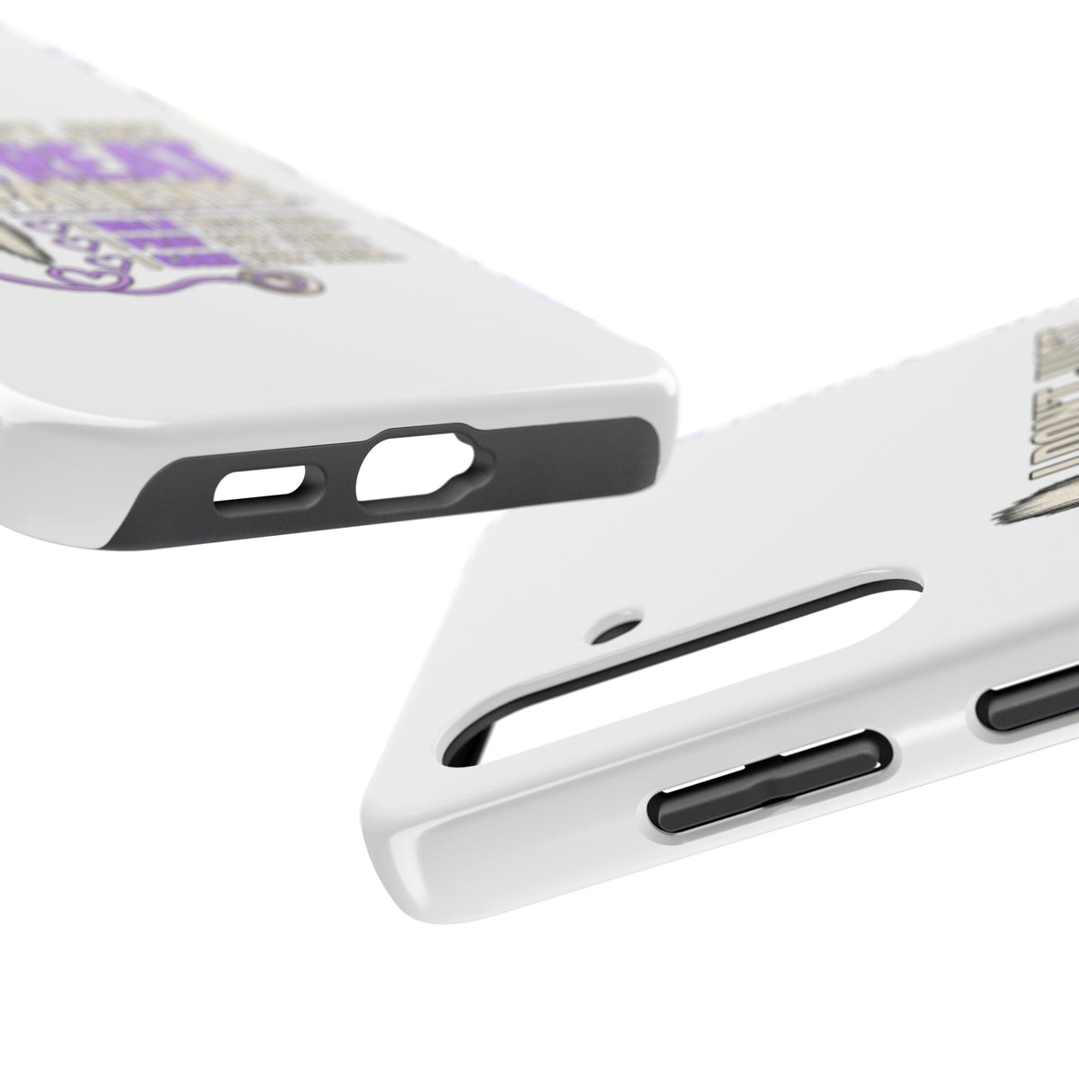 Tough Phone Case — “I Don’t Just Treat Patients” Nurse Faith Stethoscope Design