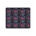 Night Shift Nurse Desk Mat — “Fueled by Midnight Coffee” Non-Slip Mouse Pad