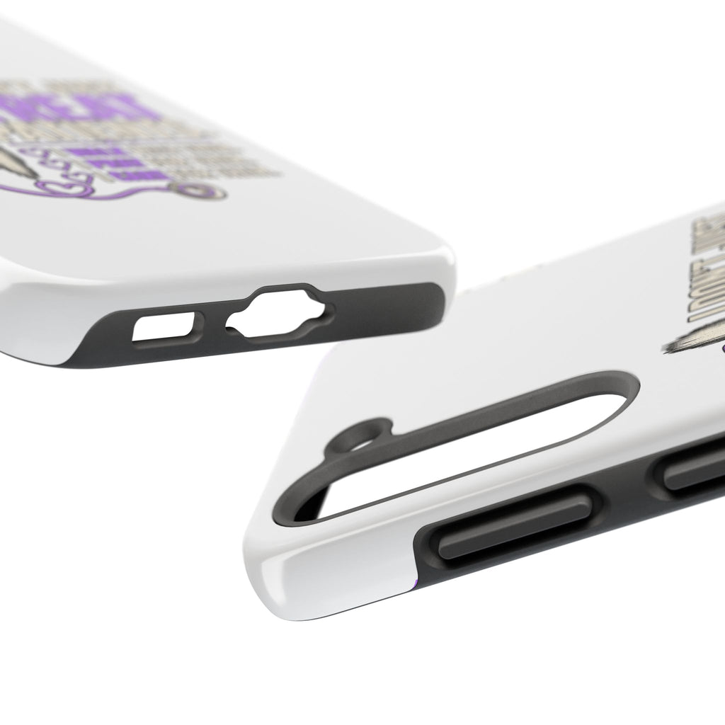 Tough Phone Case — “I Don’t Just Treat Patients” Nurse Faith Stethoscope Design