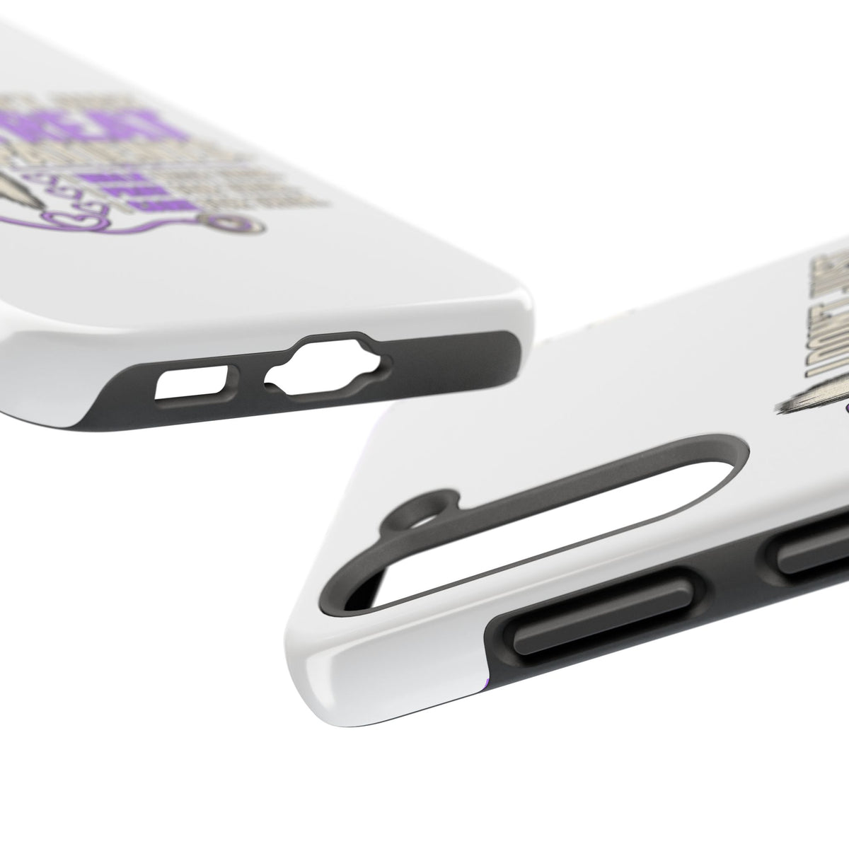 Tough Phone Case — “I Don’t Just Treat Patients” Nurse Faith Stethoscope Design
