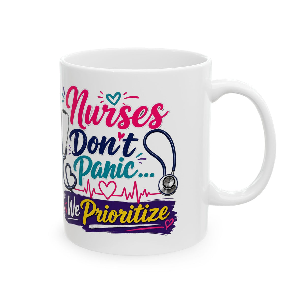 Nurse Doctor Proud Stethoscope Ceramic Mug (11oz & 15oz)