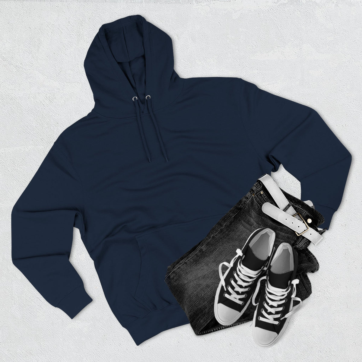 Nurse & Man of Faith Hoodie - Stethoscope Heart Cross Fleece Pullover