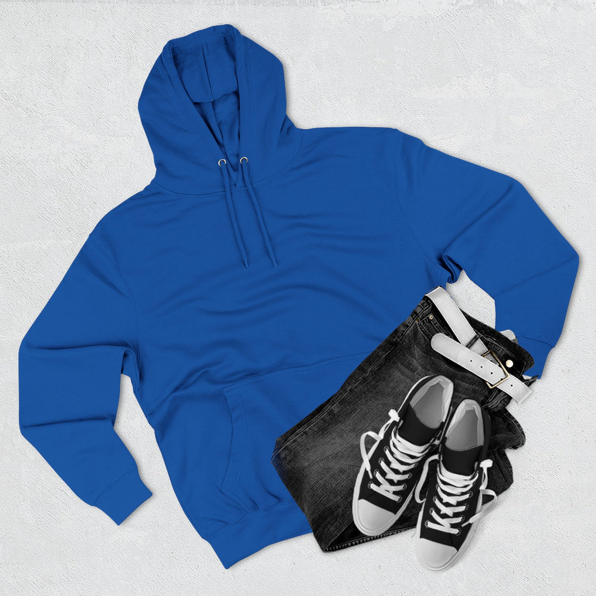 Nurse & Man of Faith Hoodie - Stethoscope Heart Cross Fleece Pullover