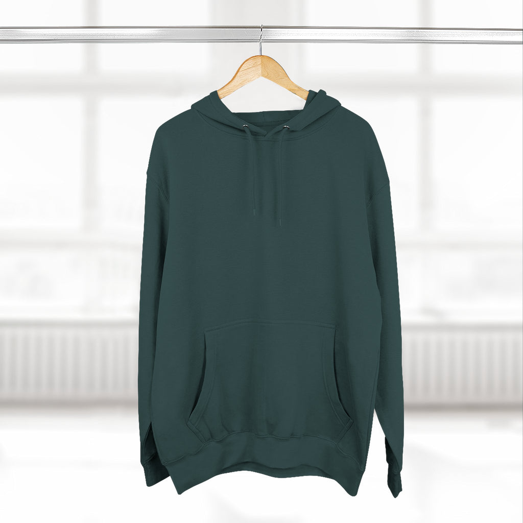 Nurse & Man of Faith Hoodie - Stethoscope Heart Cross Fleece Pullover