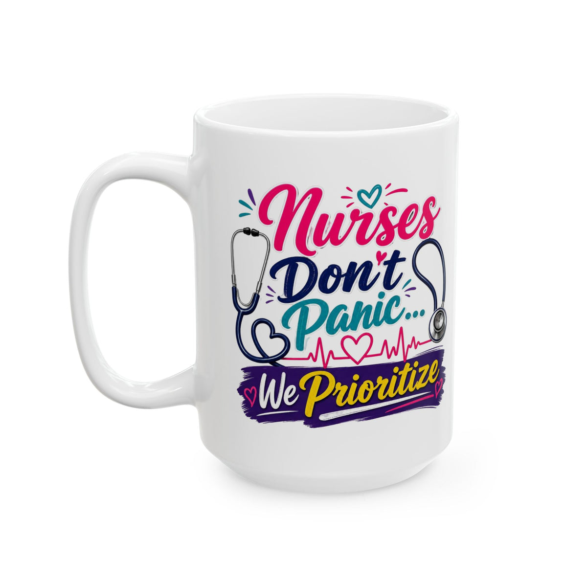 Nurse Doctor Proud Stethoscope Ceramic Mug (11oz & 15oz)