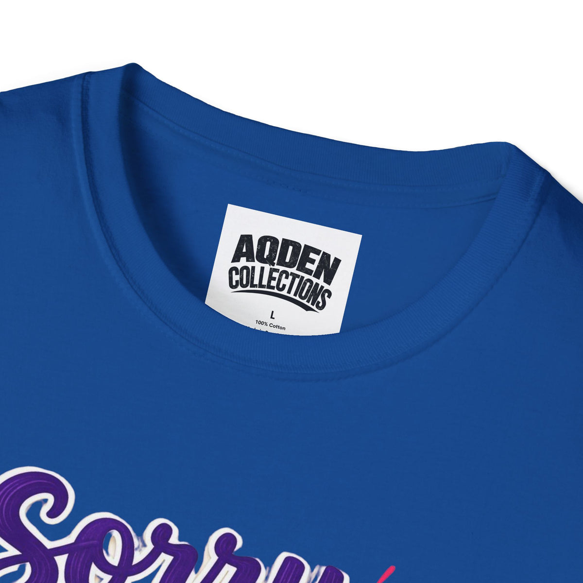 Nurse T-Shirt - "Sorry I Can't Call Off... My Patients Already Did" Cute Stethoscope Design