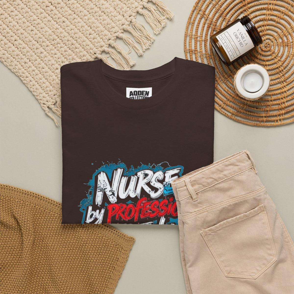 Nurse by Profession, Tired by Choice Tee