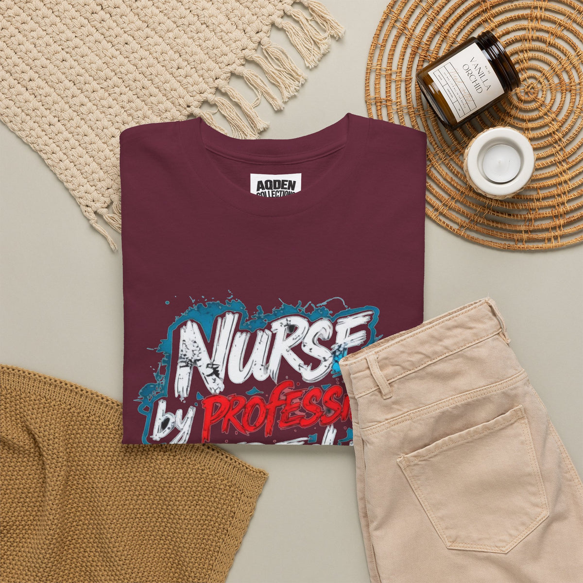 Nurse by Profession, Tired by Choice Tee