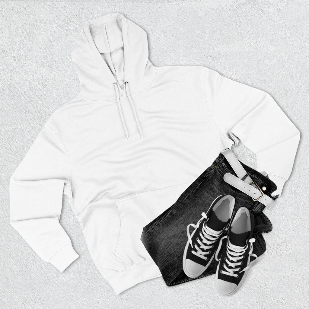 Nurse & Man of Faith Hoodie - Stethoscope Heart Cross Fleece Pullover