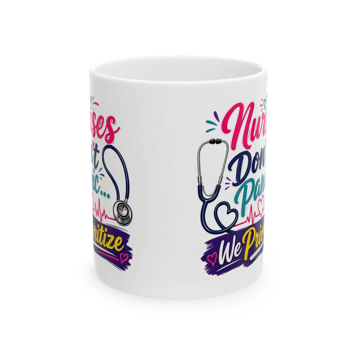 Nurse Doctor Proud Stethoscope Ceramic Mug (11oz & 15oz)