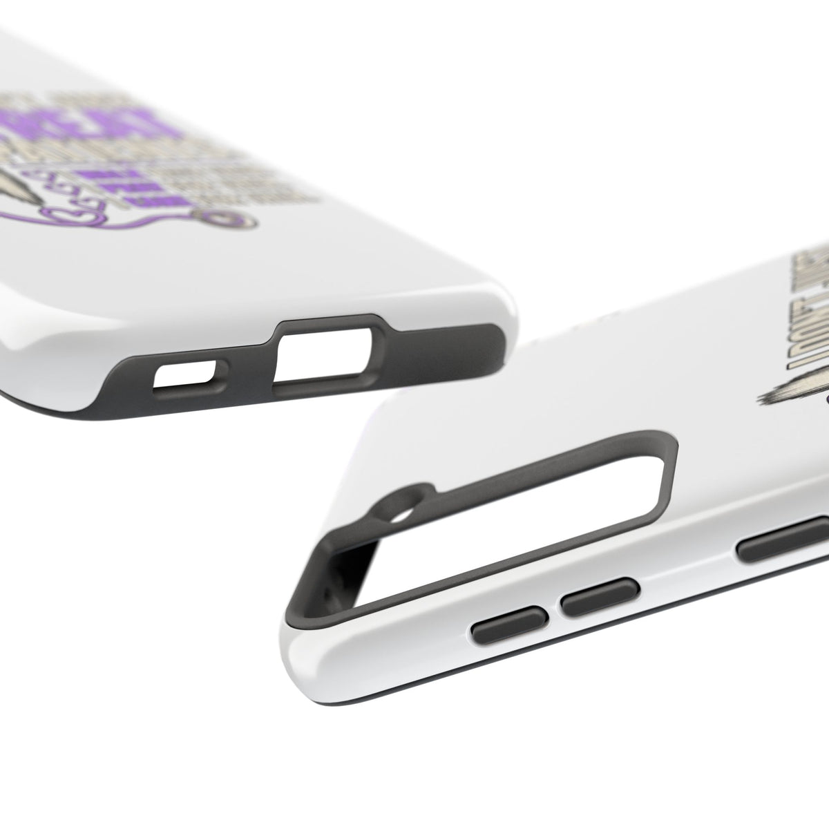 Tough Phone Case — “I Don’t Just Treat Patients” Nurse Faith Stethoscope Design