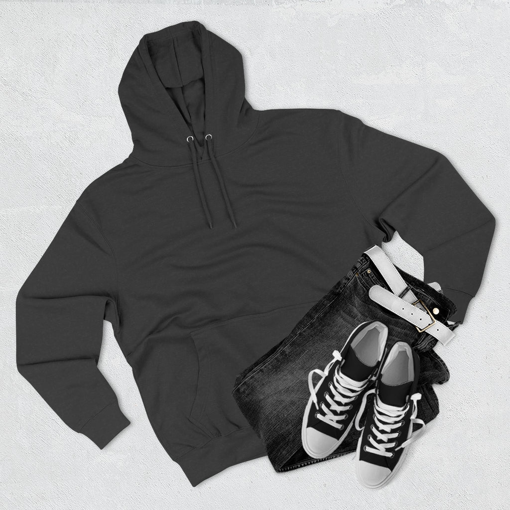 Nurse & Man of Faith Hoodie - Stethoscope Heart Cross Fleece Pullover