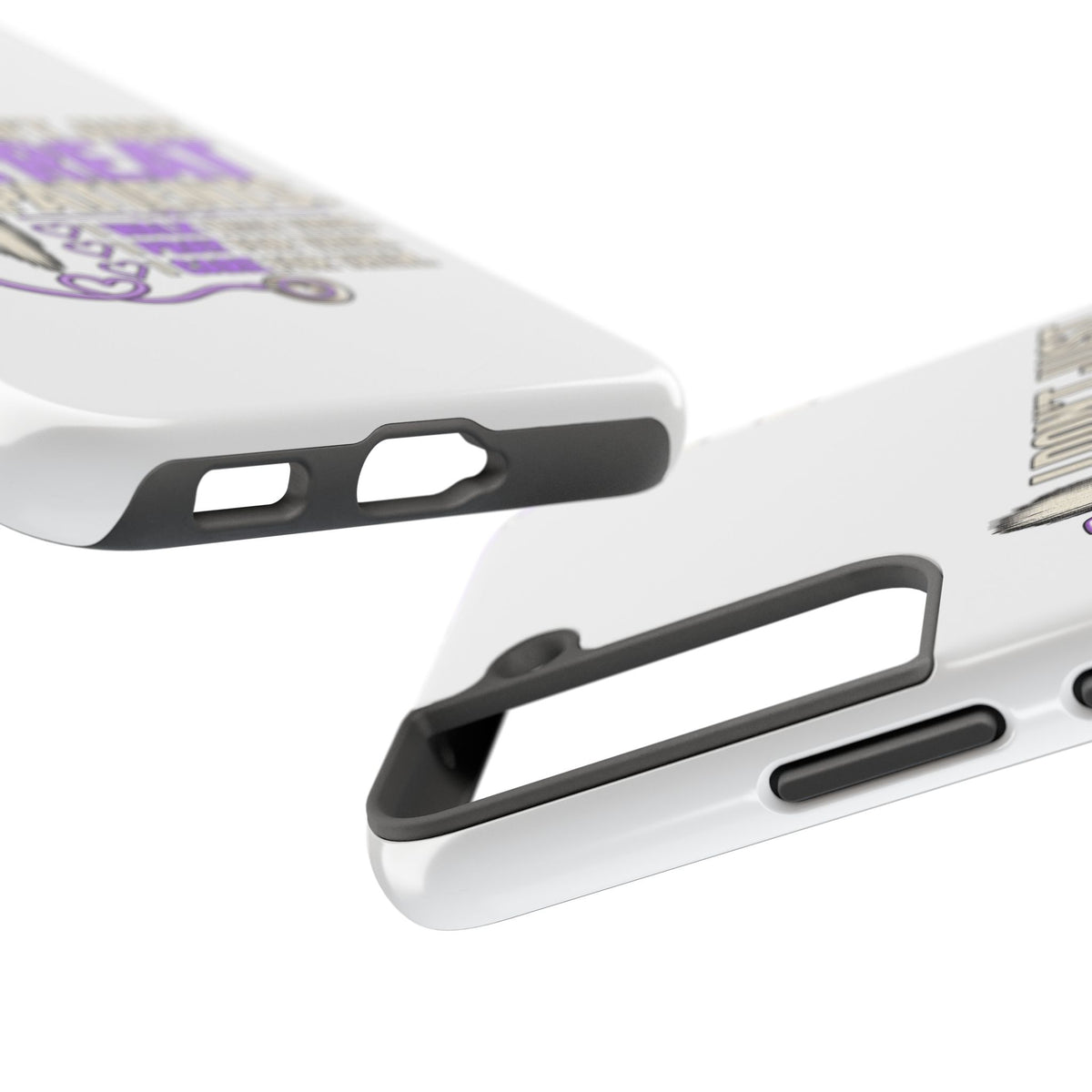 Tough Phone Case — “I Don’t Just Treat Patients” Nurse Faith Stethoscope Design