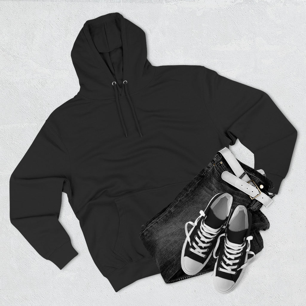Nurse & Man of Faith Hoodie - Stethoscope Heart Cross Fleece Pullover