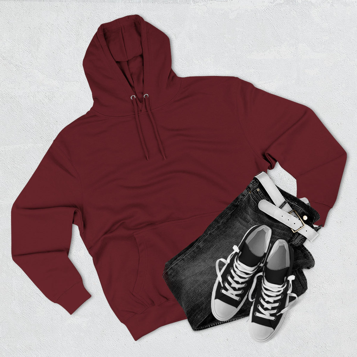 Nurse & Man of Faith Hoodie - Stethoscope Heart Cross Fleece Pullover