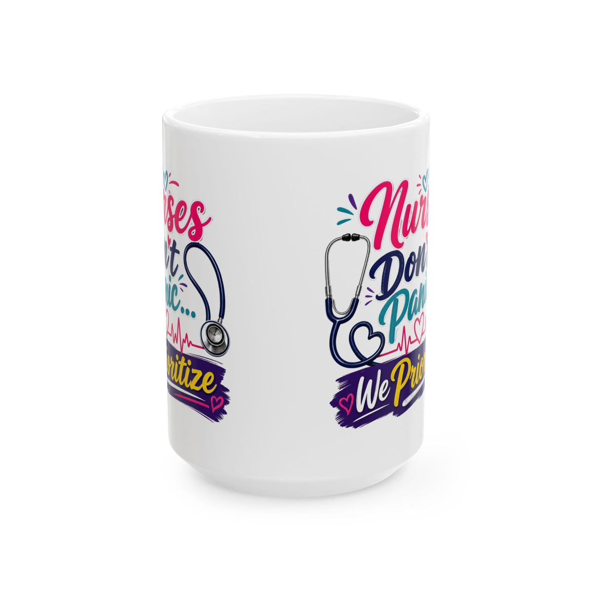 Nurse Doctor Proud Stethoscope Ceramic Mug (11oz & 15oz)