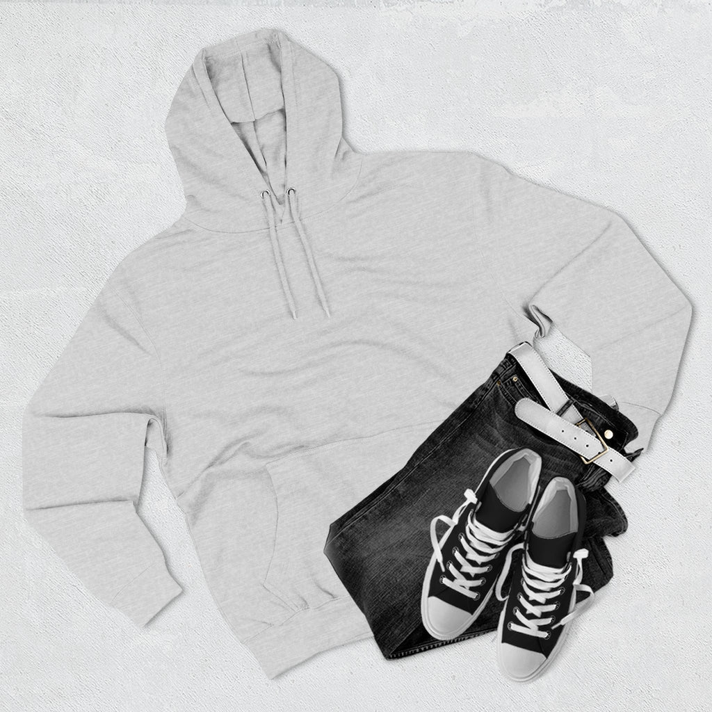 Nurse & Man of Faith Hoodie - Stethoscope Heart Cross Fleece Pullover