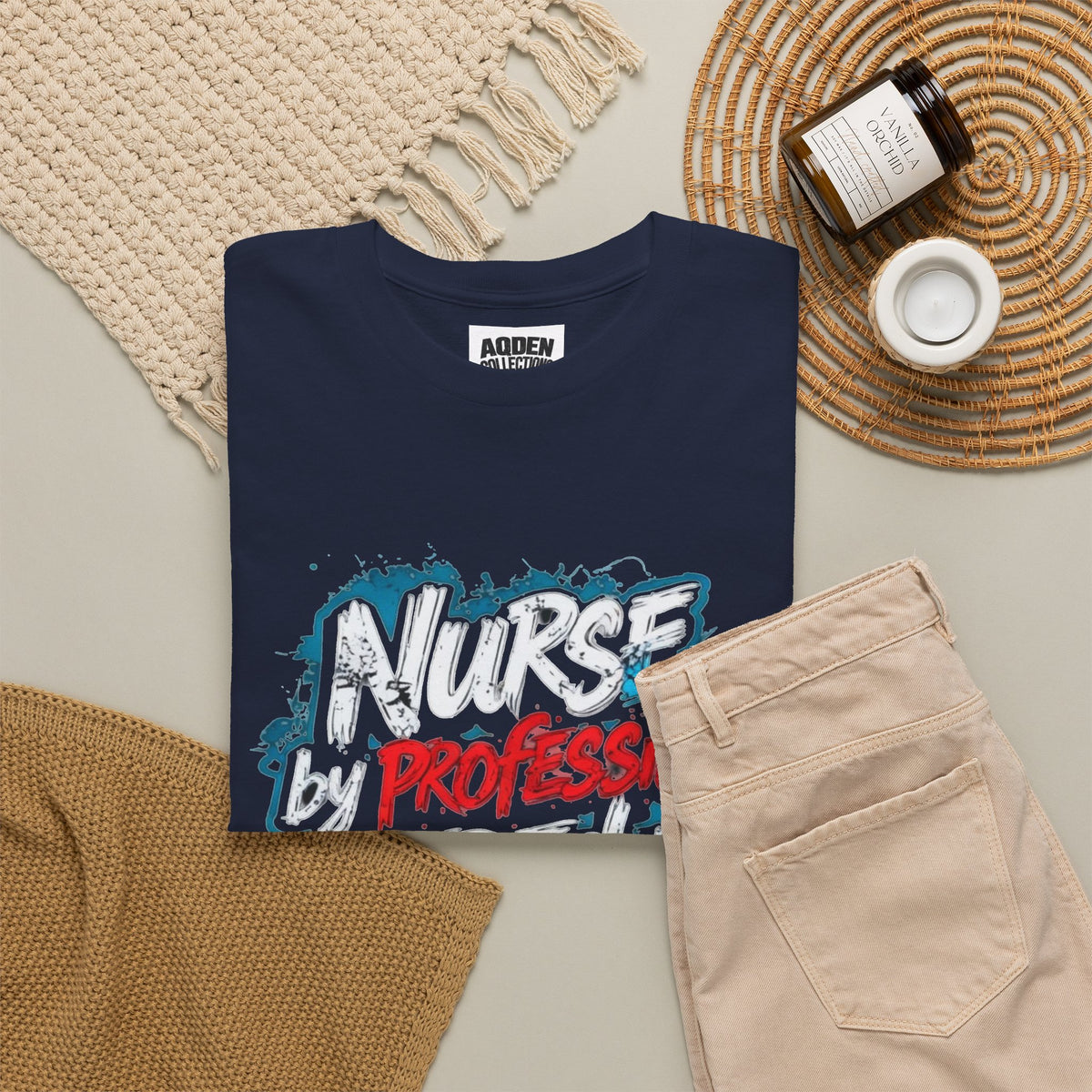 Nurse by Profession, Tired by Choice Tee