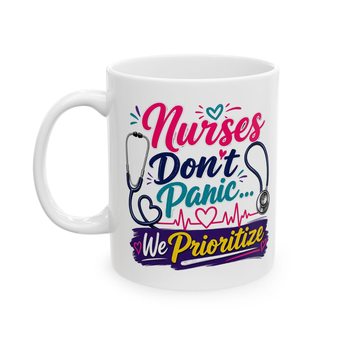 Nurse Doctor Proud Stethoscope Ceramic Mug (11oz & 15oz)