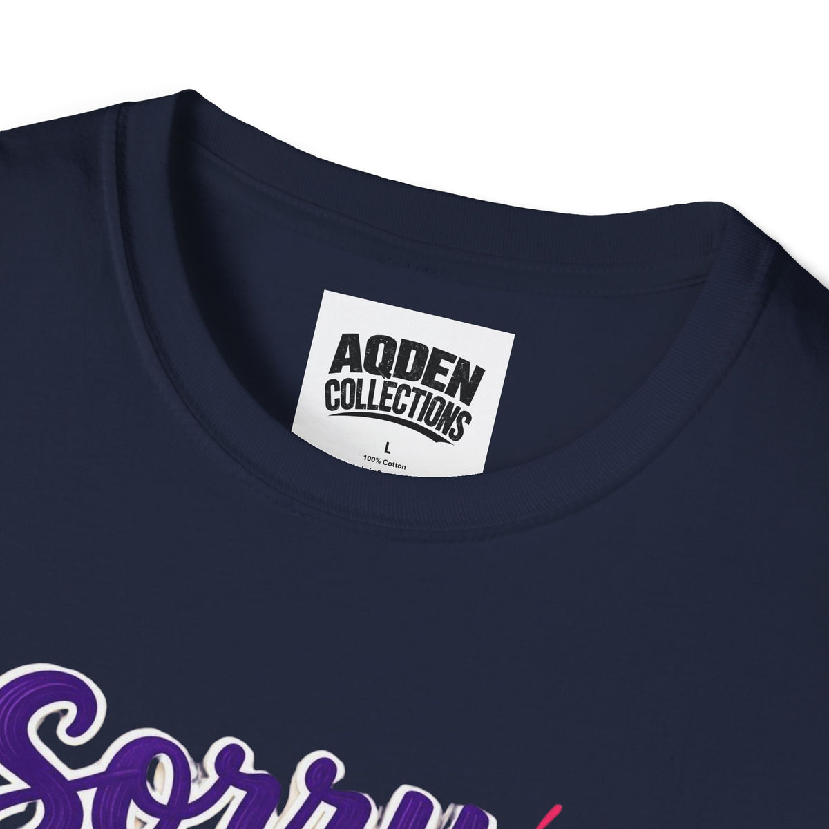 Nurse T-Shirt - "Sorry I Can't Call Off... My Patients Already Did" Cute Stethoscope Design