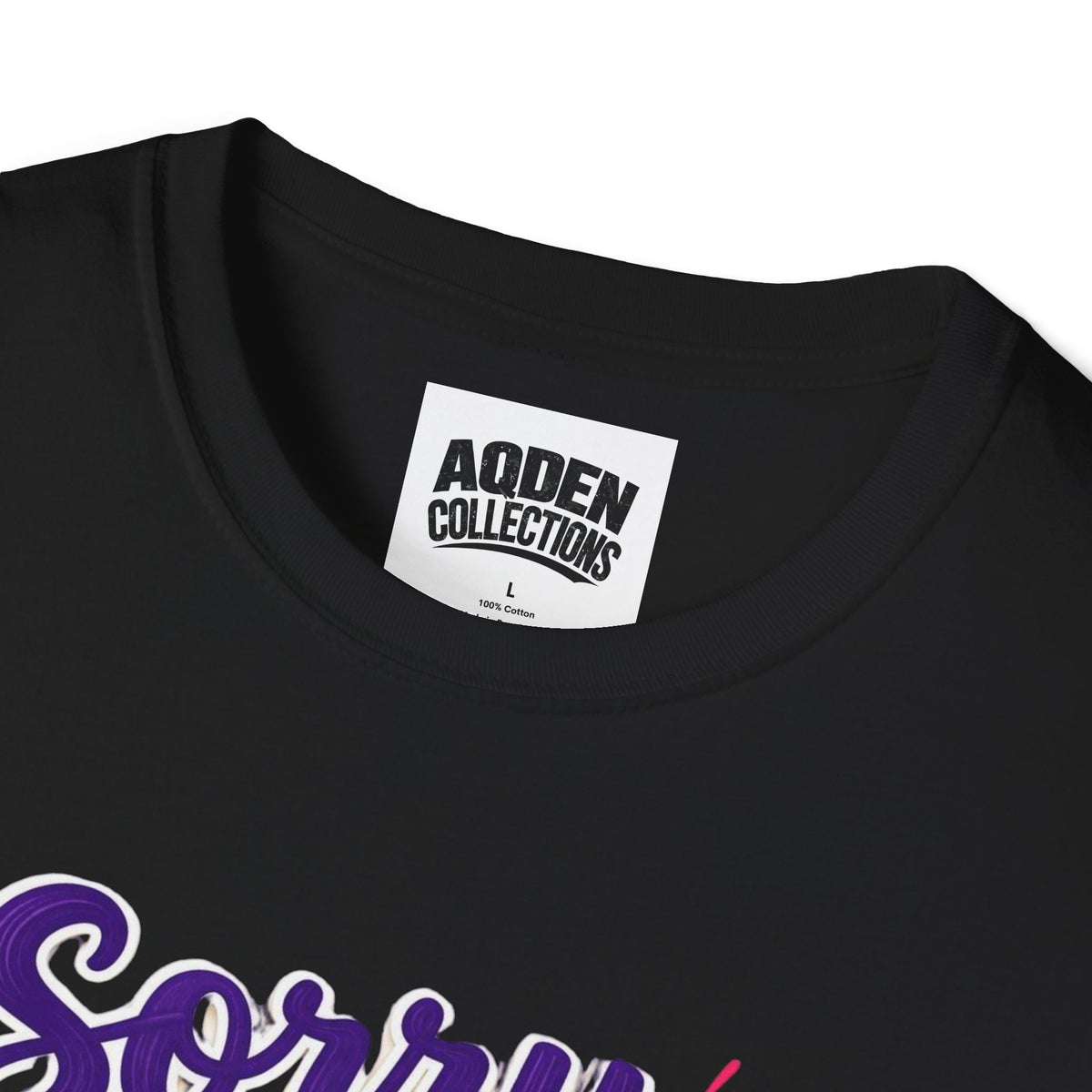 Nurse T-Shirt - "Sorry I Can't Call Off... My Patients Already Did" Cute Stethoscope Design